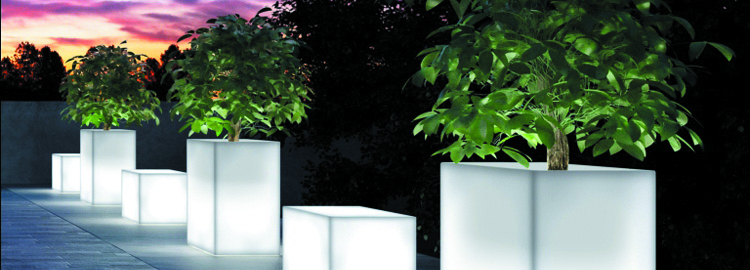Fioriere Luminose