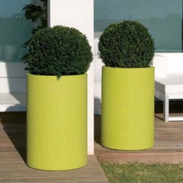 Jardiniere Cilindro Alto con Vondom JardinChic sistema di autoirrigazione