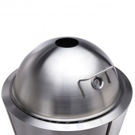 Coperchio-Dome Con Carbone Di Legna Di Termometro Barbecue O59cm Eva Assolo JardinChic