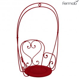 Fauteuil Suspendu 1900 Coquelicot Fermob Jardinchic