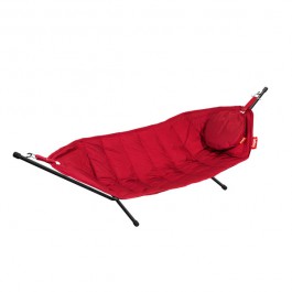 Hamac The Headdemock Coussin Rouge Fatboy JardinChic
