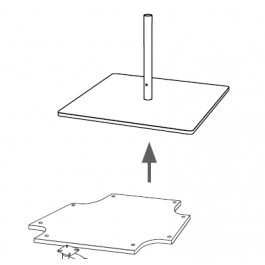 Kit d'allourdissement pour Base pour Parasol Infina Umbrosa Jardinchic