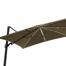 Parasol Easy Shadow Anthracite LED Vlaemynck Jardinchic