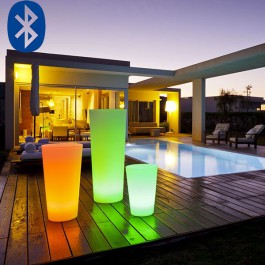 Pots Lumineux Tango S, L et XL Bluetooth® Smart And Green Jardinchic