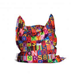 Mini Fashion Pouf ABC