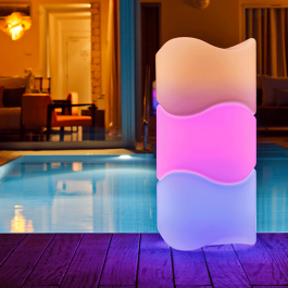 Poufs Bone Lumineux Empilés Smart and Green Jardinchic