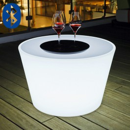 Table Basse Lumineuse Bass Bluetooth® Smart And Green Jardinchic