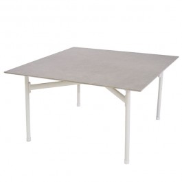 Table Basse Kira Blanc Cassé/Marron Emu JardinChic