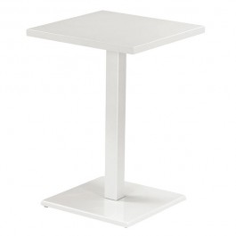 Table Haute Round Blanc Cassé Emu JardinChic