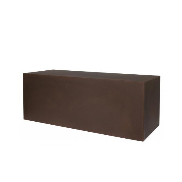 Banc Kube Rouille Euro3Plast JardinChic Banc Kube Rouille Euro3Plast JardinChic