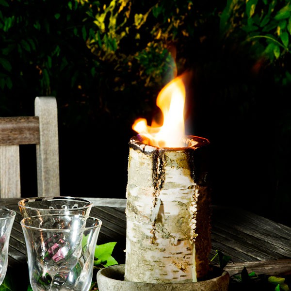 Bûche d'ambiance SensCollection Soirée JardinChic Bûche d'ambiance SensCollection Soirée JardinChic