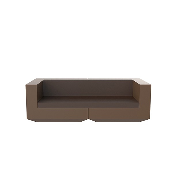 Canapé Vela 220cm Bronze Vondom Jardinchic Canapé Vela 220cm Bronze Vondom Jardinchic