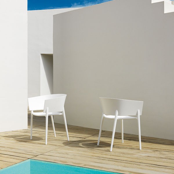 Fauteuils Africa Blancs Vondom Jardinchic Fauteuils Africa Blancs Vondom Jardinchic