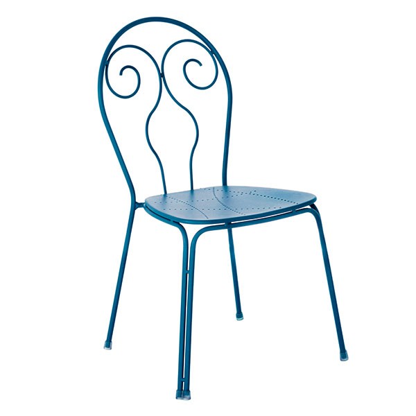 Chaise Caprera Bleu Emu JardinChic Chaise Caprera Bleu Emu JardinChic