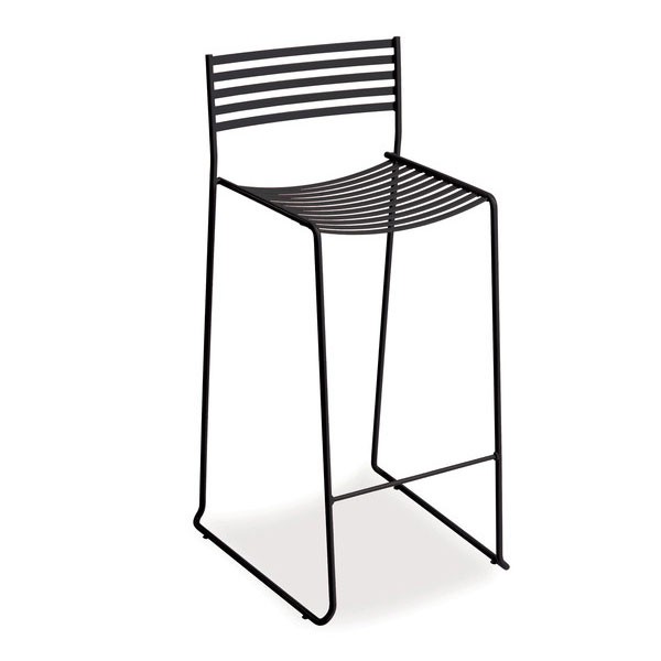Chaise Haute Aero Noir Emu JardinChic Chaise Haute Aero Noir Emu JardinChic