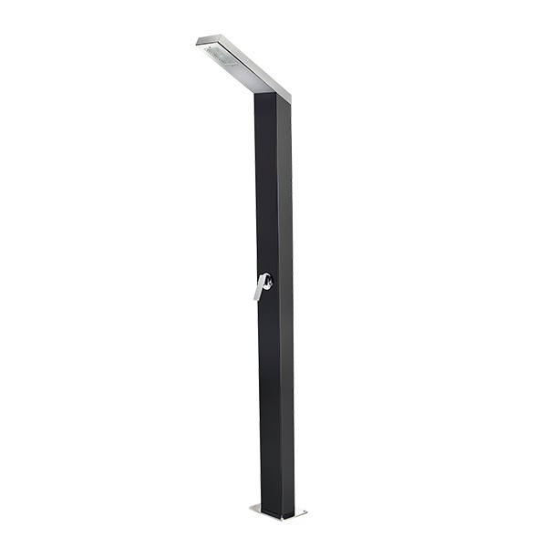 Douche d'Extérieur Solaire Solaris Tête de douche Encastrée Noire Ama Luxury Shower Jardinchic Douche d'Extérieur Solaire Solaris Tête de douche Encastrée Noire Ama Luxury Shower Jardinchic