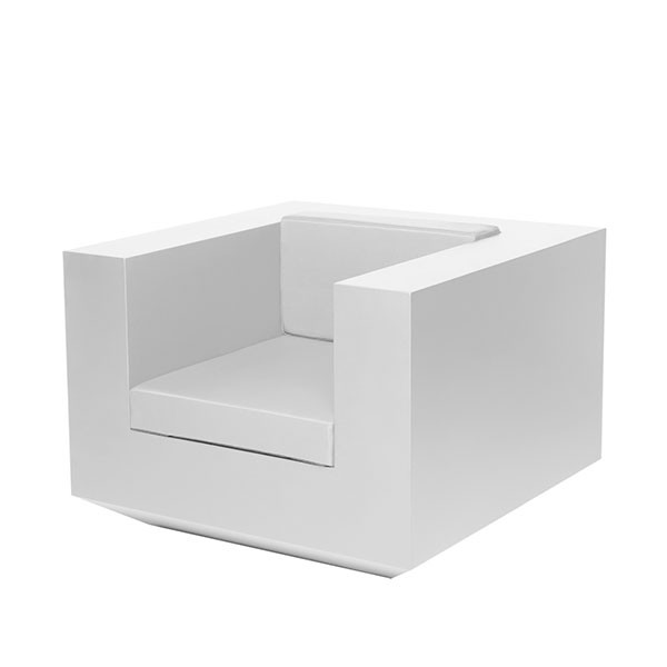 Fauteuil Vela Blanc Vondom Jardinchic Fauteuil Vela Blanc Vondom Jardinchic