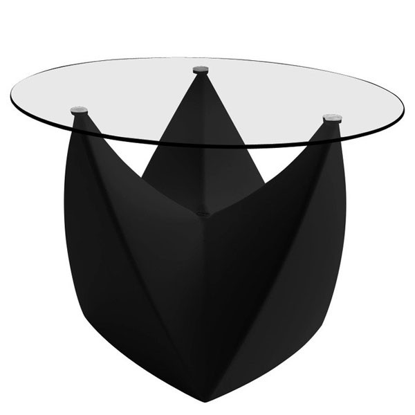 Top in vetro per sgabello tavolo basso Mr. Lem black MyYour JardinChic Top in vetro per sgabello tavolo basso Mr. Lem black MyYour JardinChic