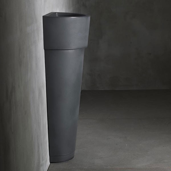 Pot Mural Marcantonio Au Mur Gris Anthracite 1825 Serralunga Jardinchic