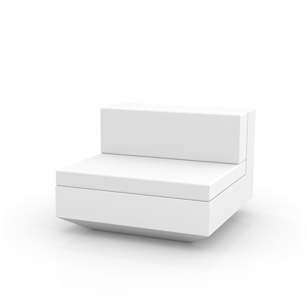 Canapé Modulable Vela - Module Central Blanc Vondom Jardinchic Canapé Modulable Vela - Module Central Blanc Vondom Jardinchic