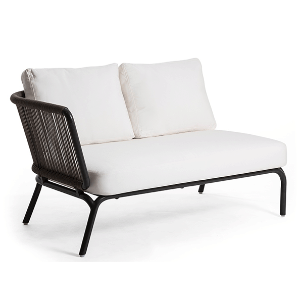 Module Gauche 2 Places Canapé Taupe/Anthracite Tissu Blanc Cassé Oasiq Jardinchic Oasiq Jardinchic Module Gauche 2 Places Canapé Taupe/Anthracite Tissu Blanc Cassé Oasiq Jardinchic Oasiq Jardinchic
