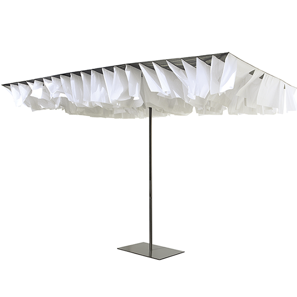 Parasol Breezer Blanc et Ardoise avec Socle pour Parasol Breezer Gris Anthracite (vendu séparément) Sywawa Jardinchic Parasol Breezer Blanc et Ardoise avec Socle pour Parasol Breezer Gris Anthracite (vendu séparément) Sywawa Jardinchic