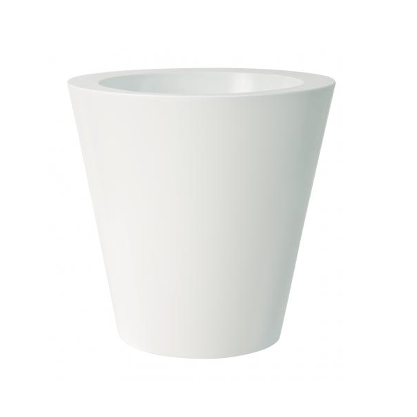 Pot Kuno Gloss Blanc Pot Euro3Plast JardinChic Pot Kuno Gloss Blanc Pot Euro3Plast JardinChic