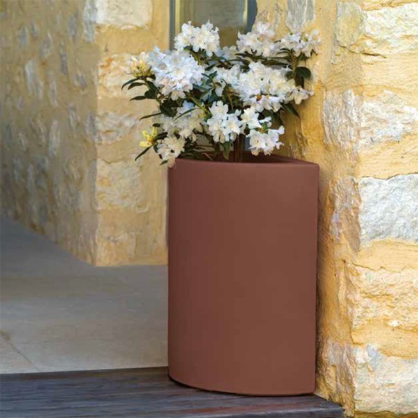 Pot Medio Cilindro Bronze Vondom Jardinchic Pot Medio Cilindro Bronze Vondom Jardinchic