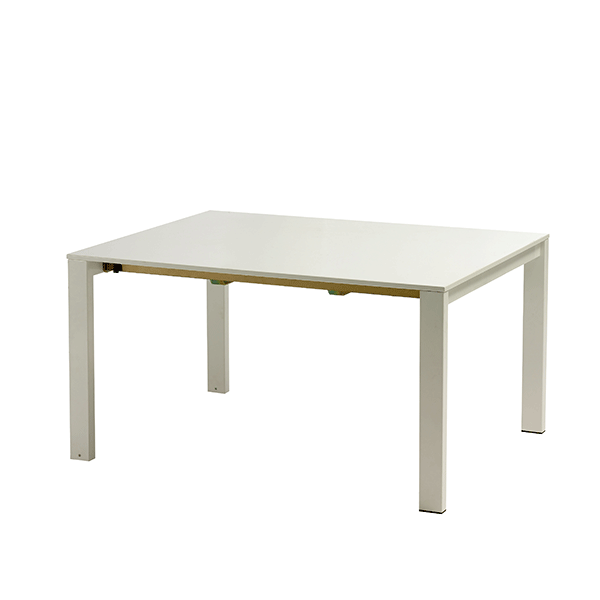 Table Allongeable Round Plateau en tôle Blanc Emu JardinChic Table Allongeable Round Plateau en tôle Blanc Emu JardinChic