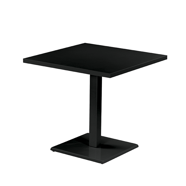 Table repas Round Carrée Noir Emu JardinChic Table repas Round Carrée Noir Emu JardinChic