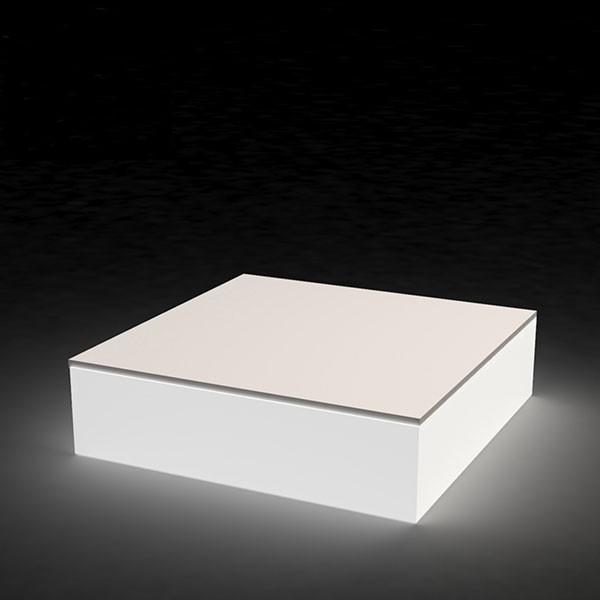 Table Basse Quadrat Lumineuse 80 Plateau Ice Vondom Jardinchic Table Basse Quadrat Lumineuse 80 Plateau Ice Vondom Jardinchic