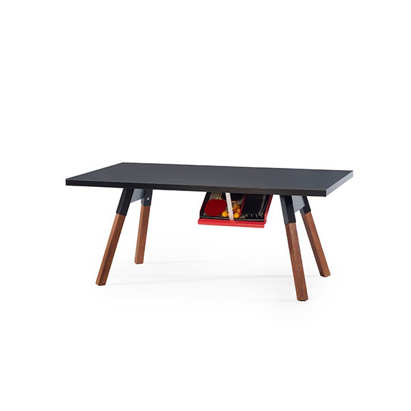 Table De Ping-Pong L180cm You And Me Noir RS Barcelona JardinChic Table De Ping-Pong L180cm You And Me Noir RS Barcelona JardinChic