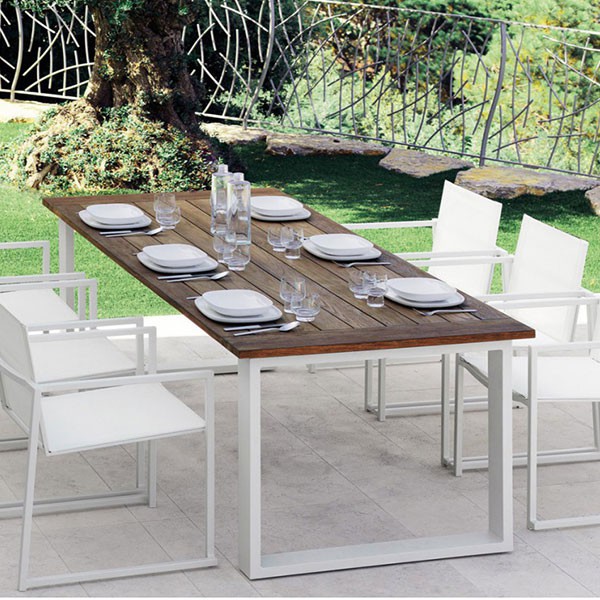 Table de Repas Essence Teck Talenti JardinChic Table de Repas Essence Teck Talenti JardinChic