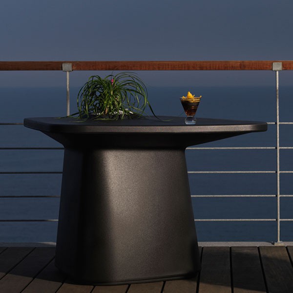 Table de Repas Moma Noir Vondom Jardinchic Table de Repas Moma Noir Vondom Jardinchic