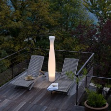 Lampada Da Terra / Vaso Luce Scarlett 180cm
