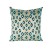 Piazza Cuscino Coco Ikat Turchese 