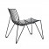 Fauteuil Tio Black MassProductions Jardinchic