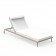 Bain de soleil Cleo Tourterelle Matelas Blanc Talenti Jardinchic