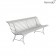 Banc Louisiane 200cm Gris Métal Fermob Jardinchic