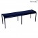 Banc Luxembourg Bleu Abysse Fermob Jardinchic