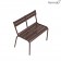 Banc Luxembourg Kid Rouille Fermob Jardinchic