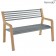 Banc Somerset Gris Orage Fermob Jardinchic