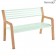 Banc Somerset Menthe Glaciale Fermob Jardinchic