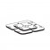 Ombrellone Umbrosa base foglie 4 foglie piccoli e 4 grandi foglie Umbrosa JardinChic