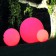 Boule Lumineuse Rose Sphère01 JardinChic