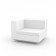 Canapé Modulable Vela - Module Droit Blanc Vondom Jardinchic