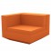 Canapé Modulable Vela - Module Droit Orange Vondom Jardinchic