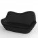 Canapé Sabinas Noir Vondom Jardinchic