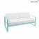 Canapé 2 places Bellevie Coussins Blanc Grisé Bleu LaguneFermob Jardinchic