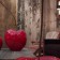 Céramique Cerise Brillante Sculpture Rouge Ambiance BullStein JardinChic